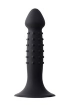 Черный анальный фаллоимитатор Spikn - 14 см., цвет черный - Toyfa