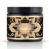 Пудра для тела Honey Dust Body Powder с ароматом ванили - 170 гр. - Kama Sutra