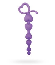 Анальная цепочка Hearty Anal Wand - Purple, цвет фиолетовый - Toyz4lovers