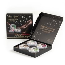 Подарочный набор из 4 массажных свечей - BioMed-Nutrition