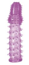 Фиолетовая насадка, удлиняющая половой член, BIG BOY - 13,5 см, цвет фиолетовый - Toyfa