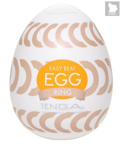 Мастурбатор-яйцо RING, цвет молочный - Tenga