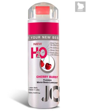 Лубрикант на водной основе с ароматом вишни JO Flavored Cherry Burst - 120 мл - System JO