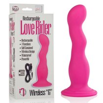 Вибратор Rechargeable Love Rider Wireless "G" - Pink, цвет розовый - California Exotic Novelties