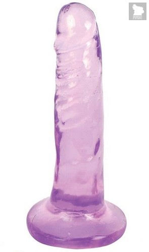 Фиолетовый фаллоимитатор Slim Stick Dildo - 15,2 см., цвет фиолетовый - XR Brands