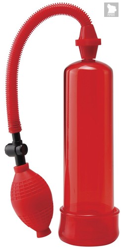 Вакуумная помпа Beginners Power Pump, цвет красный - Pipedream