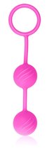 Розовые вагинальные шарики Kegel Ball, цвет розовый - LoveToy