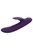 Фиолетовый вибратор с клиторальным стимулятором Nalone Peri - 23,3 см., цвет фиолетовый - Nalone