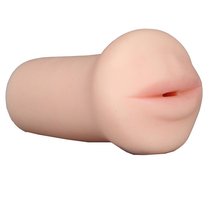Нежный мастурбатор-ротик REALSTUFF 5INCH MASTURBATOR BJ, цвет телесный - Dream toys
