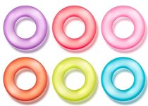 Набор из 6 эрекционных колец King of the Ring, цвет разноцветный - Blush Novelties