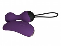 Фиолетовые виброшарики с вибропультом SuperNova, цвет фиолетовый - Le Frivole