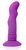Фиолетовый вибромассажер Cosmo на присоске - 12 см., цвет фиолетовый - Bioritm