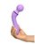 Двусторонний вибростимулятор для массажа эрогенных зон Fantasy For Her Flexible Please, цвет фиолетовый - Pipedream