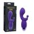 Фиолетовый вибратор INDULGENCE Rechargeable G Kiss - 16,5 см., цвет фиолетовый - Howells