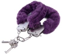 Фиолетовые наручники, цвет фиолетовый - Toyfa