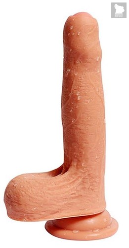 Телесный фаллоимитатор-реалистик Azazels Penis на присоске - 17 см., цвет телесный - Shequ