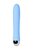 Голубой силиконовый вибратор с функцией нагрева и пульсирующими шариками FAHRENHEIT - 19 см, цвет голубой - Toyfa
