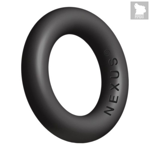 Черное эрекционное кольцо Nexus Enduro Plus, цвет черный - Nexus