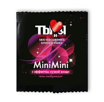 Женский сужающий гель-лубрикант MiniMini в одноразовой упаковке - 4 гр. - Bioritm