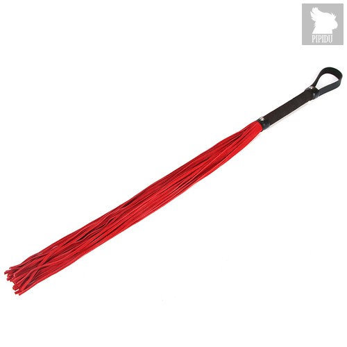 Мягкая плеть c красными шнурами SOFT RED LASH - 58 см - Erotic Fantasy