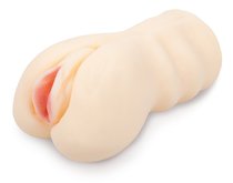 Телесный мастурбатор-вагина с пышным клитором, цвет телесный - Brazzers