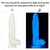 Прозрачный, светящийся в темноте фаллоимитатор Lumino Play Dildo - 26 см., цвет прозрачный - LoveToy