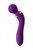 Фиолетовый вибромассажер Eromantica Uma - 20 см., цвет фиолетовый - Eromantica