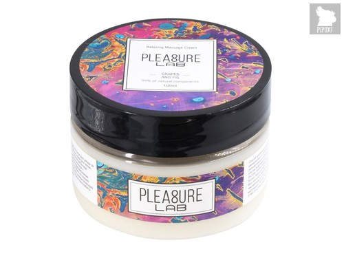 Массажный крем Pleasure Lab Relaxing с ароматом винограда и инжира - 100 мл. - Pleasure Lab