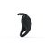 Чёрное эрекционное кольцо с вибрацией Rabbit Vibrator, цвет черный - Baile