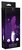 Фиолетовый вибратор-кролик Achelois - 21,8 см., цвет фиолетовый - Shots Media