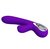 Фиолетовый вибратор Jersey с вакуумной стимуляцией - 21,8 см., цвет фиолетовый - Baile
