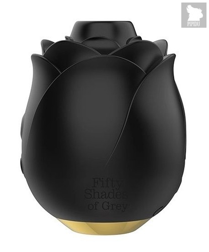 Черный клиторальный стимулятор Black Rose Silicone Clitoral Suction, цвет черный - Lovehoney