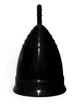 Черная менструальная чаша OneCUP Classic - размер S, цвет черный - Onecup