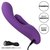 Фиолетовый вибратор-кролик Stella Liquid Silicone Dual Pleaser - 17,25 см., цвет фиолетовый - California Exotic Novelties