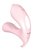 Нежно-розовый стимулятор LAY-ON KITTY, цвет розовый - Dream toys