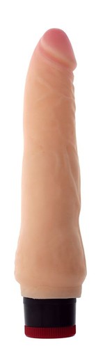 Телесный вибратор-реалистик REALSTUFF 7.5INCH VIBRATOR - 19 см, цвет телесный - Dream toys