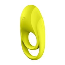 Желтое эрекционное кольцо Spectacular Duo, цвет желтый - Satisfyer