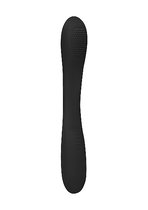 Двухсторонний вибратор Flex Black SH-ELE016BLK - Shots Media