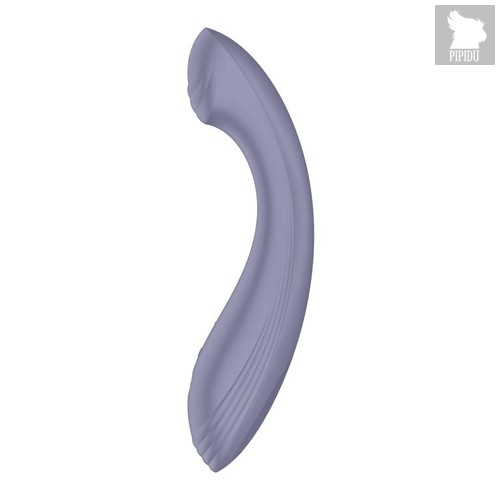 Фиолетовый вибромассажер G-Force - 19 см., цвет фиолетовый - Satisfyer