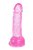 Прозрачный дилдо Intergalactic Oxygen Pink 7084-01lola, цвет розовый - Lola Toys