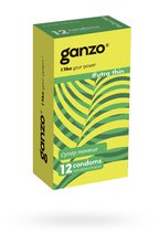 Презервативы Ganzo Ultra thin №3 ультратонкие, 12 шт. - Ganzo