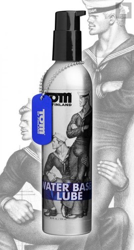 Лубрикант на водной основе Tom of Finland Water Based - 236 мл - XR Brands