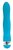 Голубой эргономичный вибратор Sexy Friend - 17,5 см., цвет голубой - Bior toys