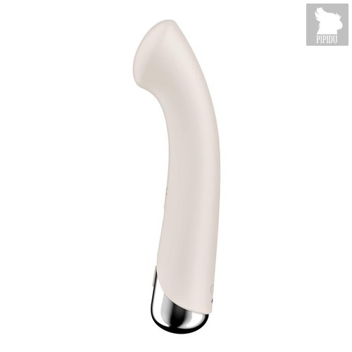 Телесный вибратор для G-стимуляции Spinning G-Spot 1 - 17 см., цвет телесный - Satisfyer