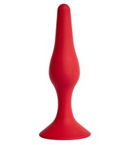 Бордовая анальная пробка Gravity M - 11 см, цвет бордовый - Le Frivole