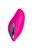 Розовый вибратор в трусики JOS Rumba с пультом ДУ, цвет розовый - Jos