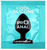 Анальный водно-силиконовый гель-лубрикант Silicon Love Cool - 3 гр. - Bioritm