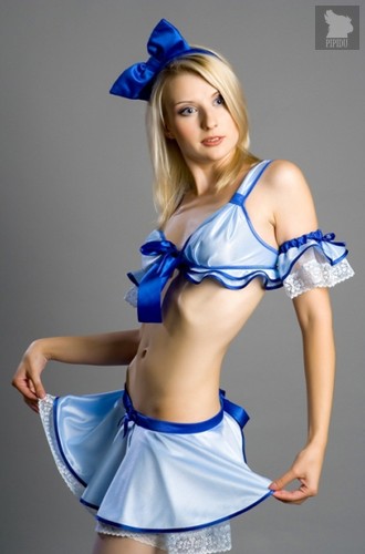 Костюм для ролевых игр "Кукла Мальвина", цвет голубой, 46-48 - FlirtON