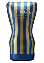 Мастурбатор TENGA Premium Soft Case Cup, цвет синий - Tenga
