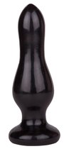 Черная анальная пробка MAGNUM 12 - 12 см., цвет черный - Lovetoy (А-Полимер)